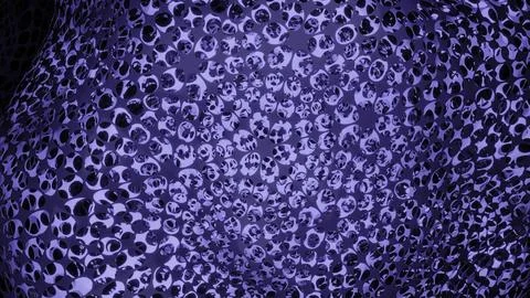 Geometric 3d pattern vibrates. Design. Fluctuations of mesh pattern. Beautiful Stock Illustration