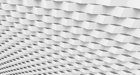 Geometric 3d render background Stock Illustration