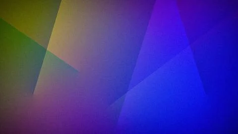 A geometric 4K abstract background featuring a soft gradient of green, purp.. Illustrazione stock