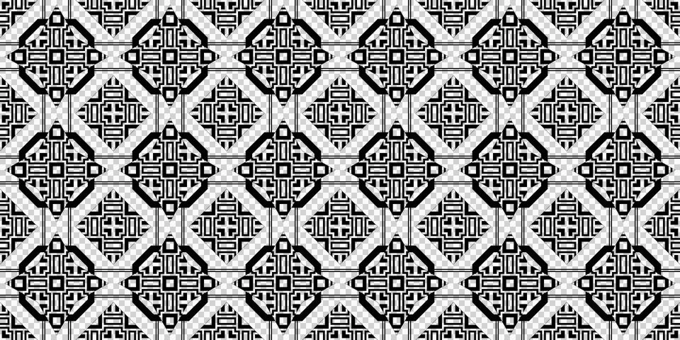 Geometric Abstract Art Deco Style Pattern Background Stock Illustration