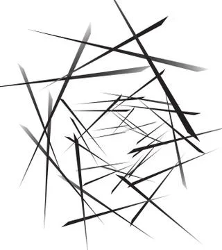 Geometric abstract art. Edgy, angular rough texture. Monochrome, black and wh 스톡 일러스트