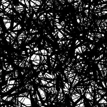 Geometric abstract art. Edgy, angular rough texture. Monochrome, black and wh 스톡 일러스트