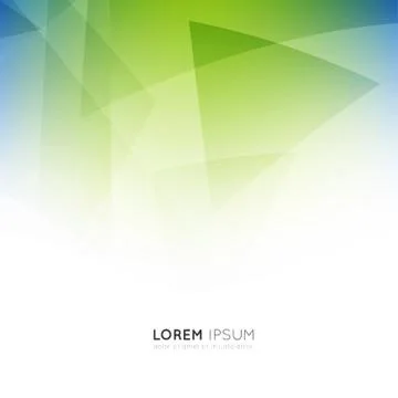 Geometric abstract bacground with triangles Stock Illustration