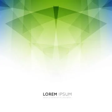 Geometric abstract bacground with triangles Stock Illustration
