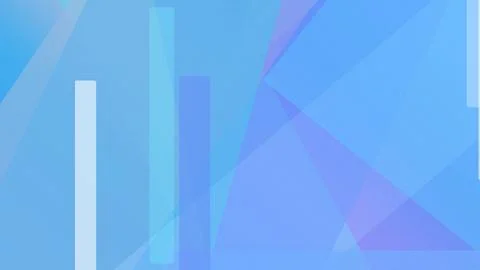 Geometric abstract backdrop featuring blue and lavender gradients, transluc.. Illustration