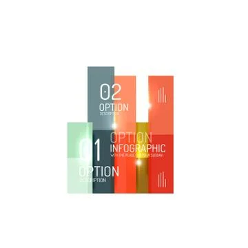 Geometric abstract background, colorful elements 스톡 일러스트