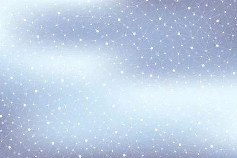 Geometric abstract background with connected line and dots. Graphic backdrop for 스톡 일러스트