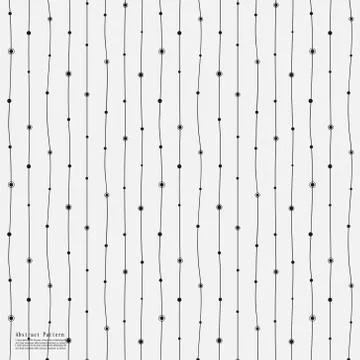 Geometric Abstract Background With Connected Line And Dots Patterns. Stock Illustration