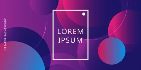 Geometric abstract background design vector illustration. Pattern shape eleme Stock Illustration