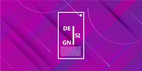 Geometric abstract background design vector illustration. Pattern shape eleme Stock Illustration