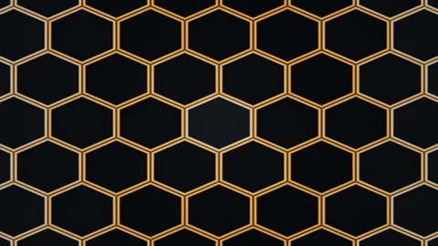 A geometric abstract background featuring a dark seamless pattern of repeat.. Stock Footage 347464712