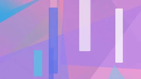 Geometric abstract background featuring translucent vertical bars and diago.. 스톡 일러스트
