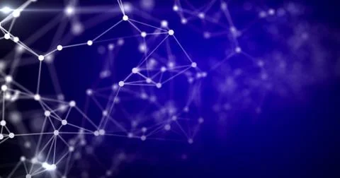 Geometric Abstract Background. Hi Tech Digital concept. Stock-Illustration