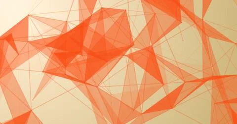 Geometric Abstract Background. Hi Tech Digital polygonal illustration. Stock-Illustration