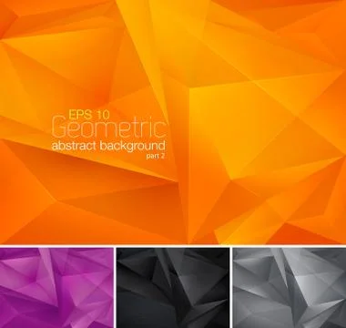 Geometric abstract background Stock-Illustration