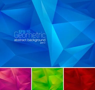 Geometric abstract background Stock Illustration