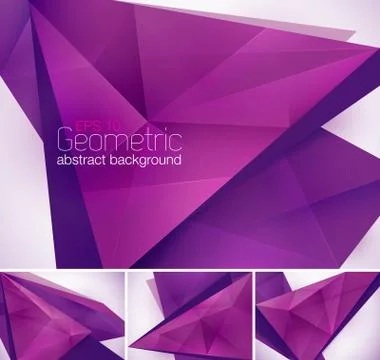 Geometric abstract background Stock Illustration