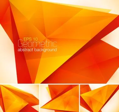 Geometric abstract background Stock Illustration