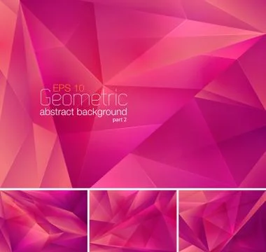Geometric abstract background Stock Illustration