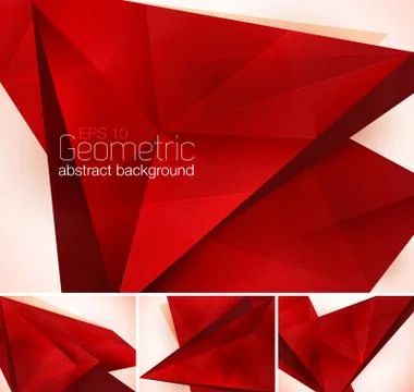 Geometric abstract background Stock Illustration