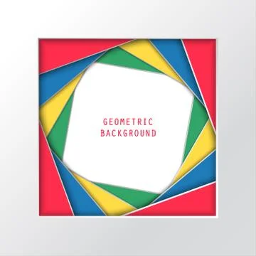 Geometric abstract Background Stock Illustration