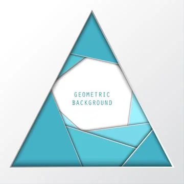 Geometric abstract Background Stock Illustration