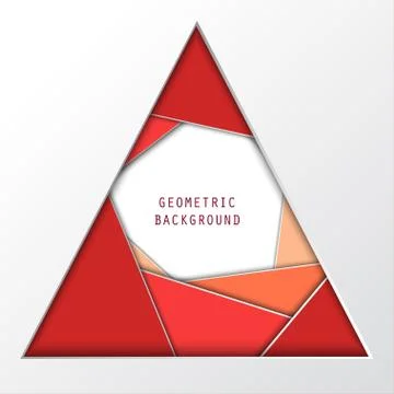 Geometric abstract Background Stock Illustration