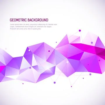 Geometric abstract background Stock Illustration