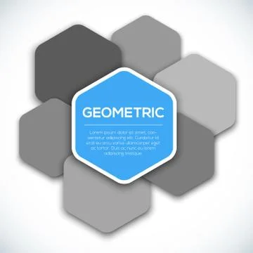 Geometric abstract background. Illustrazione stock