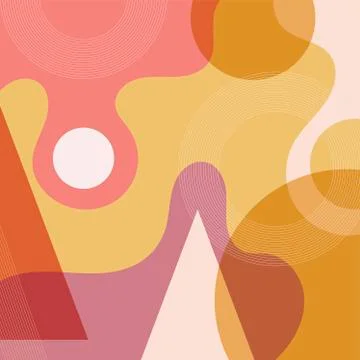 Geometric abstract background Stock Illustration