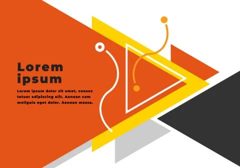 Geometric abstract background Stock Illustration