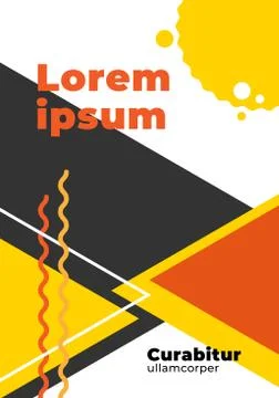 Geometric abstract background Stock Illustration