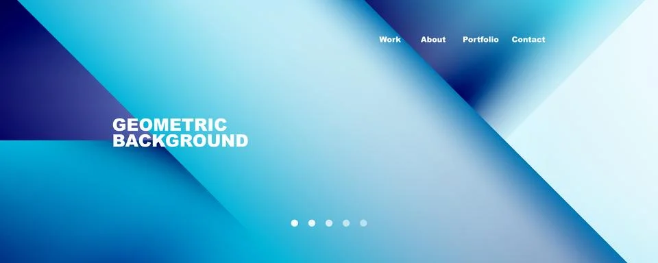 Geometric abstract background, line with fluid colors. Vector Illustration For Stock Illustration