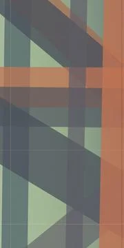 Geometric abstract background with overlapping diagonal shapes in muted tea.. Stock Illustration