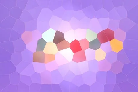 Geometric abstract background in pastel tones. Stock Illustration