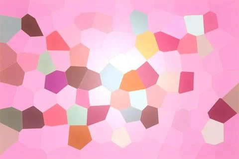Geometric abstract background in pastel tones. Stock Illustration
