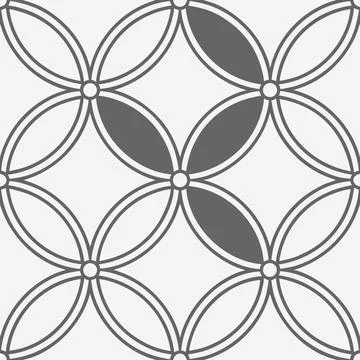 Geometric Abstract Background Pattern Clean Repetitive Design Stock Illustration