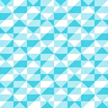  Geometric Abstract Background Pattern Cyan and white pastel tones geometr... Foto stock