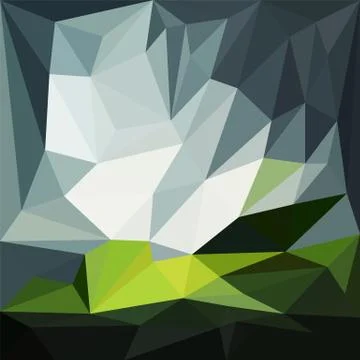 Geometric abstract background print low poly mosaic style Stock Illustration