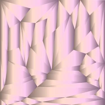 Geometric abstract background print low poly mosaic style Stock Illustration