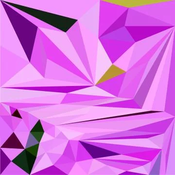 Geometric abstract background print low poly mosaic style Stock Illustration