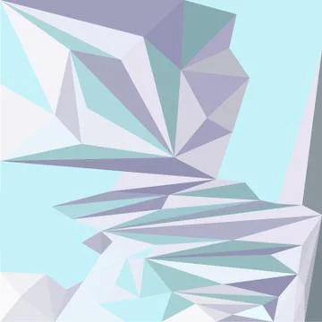 Geometric abstract background print low poly mosaic style Stock Illustration
