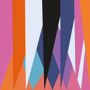 Geometric abstract background print low poly mosaic style Stock Illustration