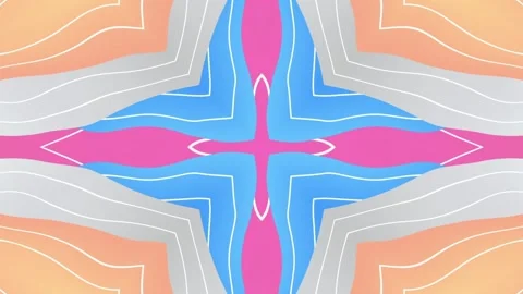 Geometric abstract background. Seamless looped video Stock Footage 144851267