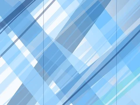 Geometric abstract background in soft blue tones with diagonal stripes and .. Stock Illustration