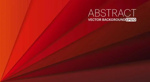 Geometric abstract background with triangles in red and dark colour Stock Illustration