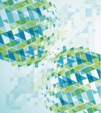 Geometric Abstract Background. Vector Stock Illustration