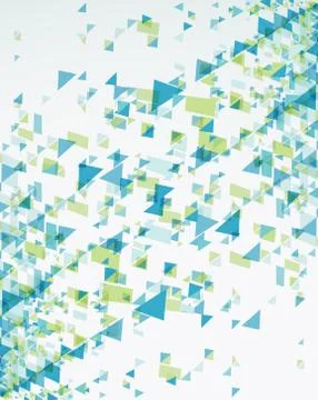 Geometric Abstract Background. Vector Stock Illustration
