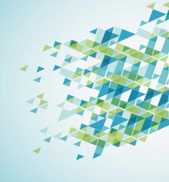 Geometric Abstract Background. Vector Stock Illustration