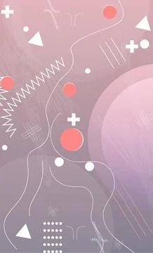 Geometric abstract background vector illustration 스톡 사진